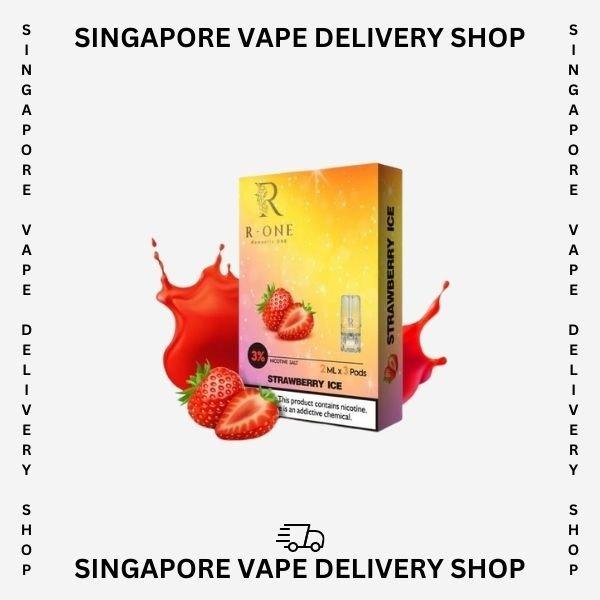 R-one-pod-strawberry-(SG VAPE DELIVERY SHOP)